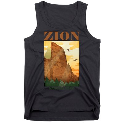 Zion National Park Vintage Tank Top