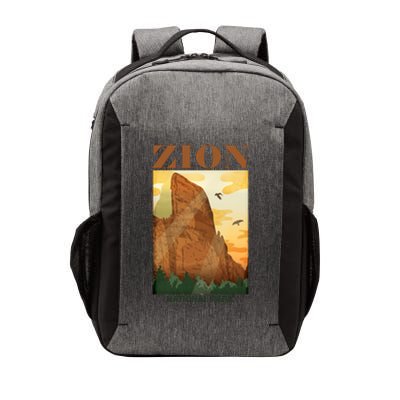 Zion National Park Vintage Vector Backpack