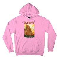 Zion National Park Vintage Hoodie