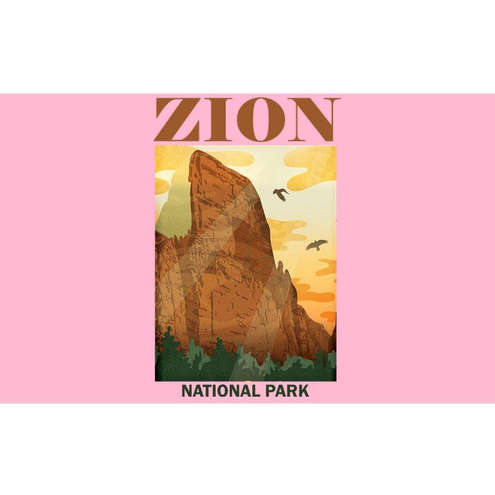 Zion National Park Vintage Bumper Sticker