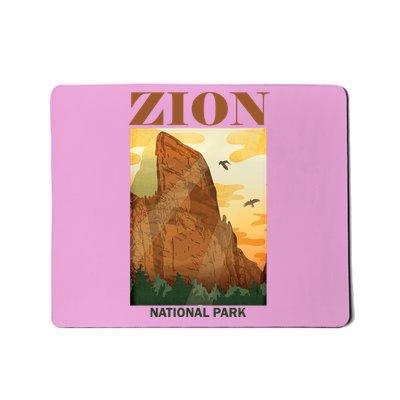 Zion National Park Vintage Mousepad