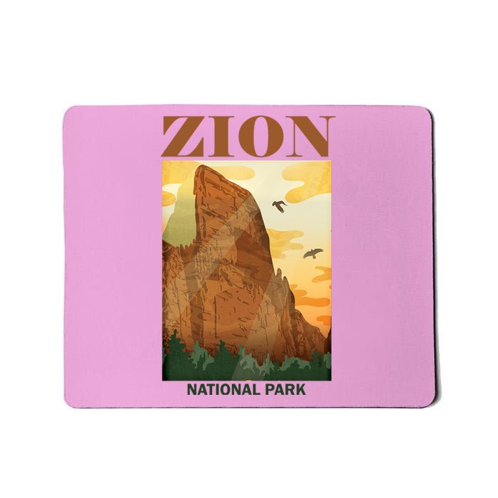 Zion National Park Vintage Mousepad