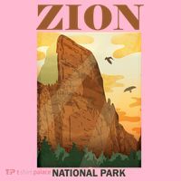 Zion National Park Vintage Baby Bodysuit