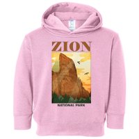 Zion National Park Vintage Toddler Hoodie