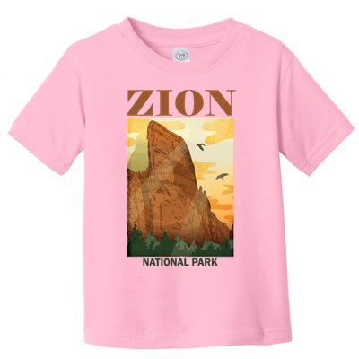 Zion National Park Vintage Toddler T-Shirt