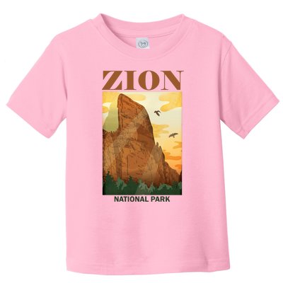 Zion National Park Vintage Toddler T-Shirt