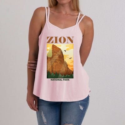 Zion National Park Vintage Women's Strappy Tank