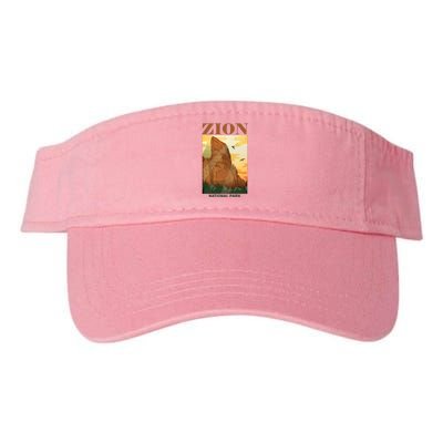 Zion National Park Vintage Valucap Bio-Washed Visor