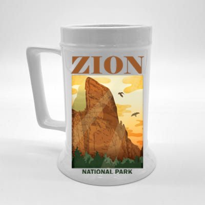 Zion National Park Vintage Beer Stein