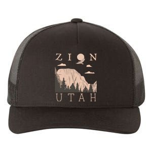 Zion National Park Hiking Adventure Yupoong Adult 5-Panel Trucker Hat