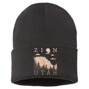 Zion National Park Hiking Adventure Sustainable Knit Beanie