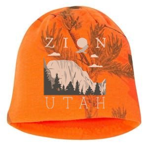 Zion National Park Hiking Adventure Kati - Camo Knit Beanie