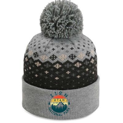 Zion National Park Utah Nature Hiking Outdoors The Baniff Cuffed Pom Beanie