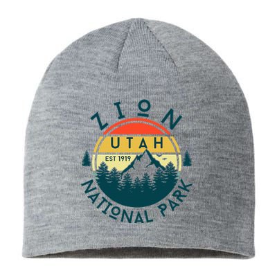 Zion National Park Utah Nature Hiking Outdoors Sustainable Beanie