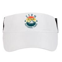 Zion National Park Utah Nature Hiking Outdoors Adult Drive Performance Visor