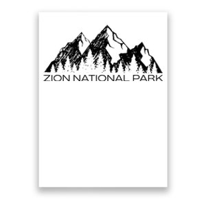 Zion National Park Cool Zion Utah Souvenir Poster