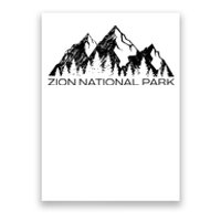 Zion National Park Cool Zion Utah Souvenir Poster