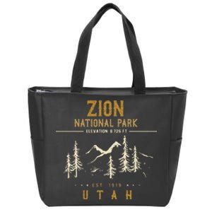 Zion National Park  Us Nationalpark In Utah Zip Tote Bag