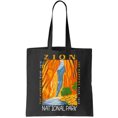 Zion National Park Utah Vintage The Narrows Bag