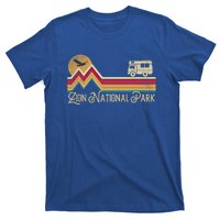 Zion National Park Vintage Retro Style Mountain Camping Hike Gift T-Shirt