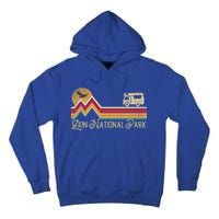 Zion National Park Vintage Retro Style Mountain Camping Hike Gift Tall Hoodie