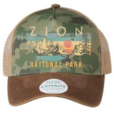 Zion National Park Legacy Tie Dye Trucker Hat