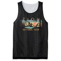 Zion National Park Mesh Reversible Basketball Jersey Tank