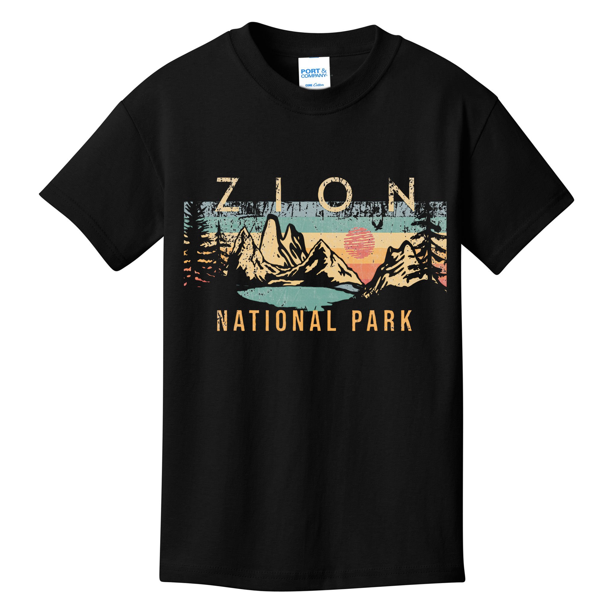 Zion National Park Kids T-Shirt