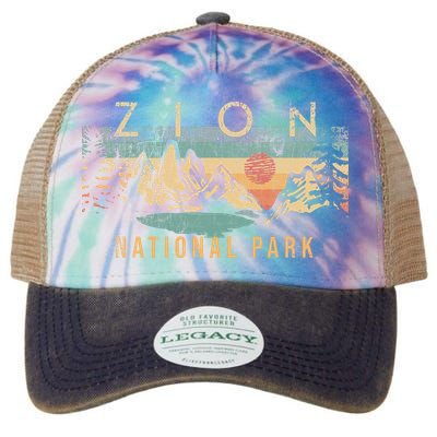 Zion National Park Legacy Tie Dye Trucker Hat