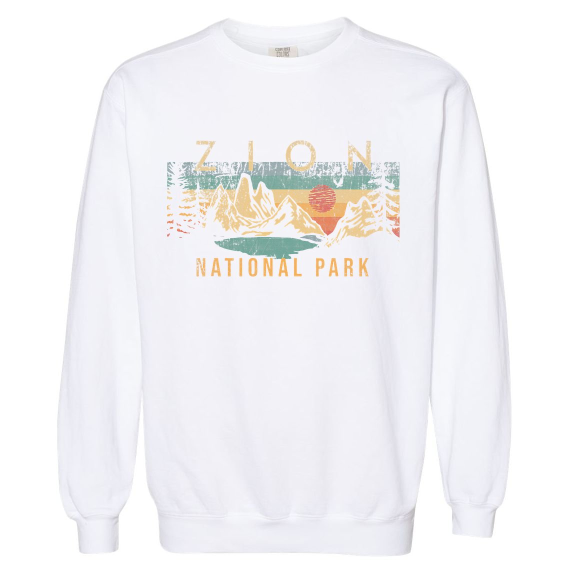 Zion National Park Garment-Dyed Sweatshirt