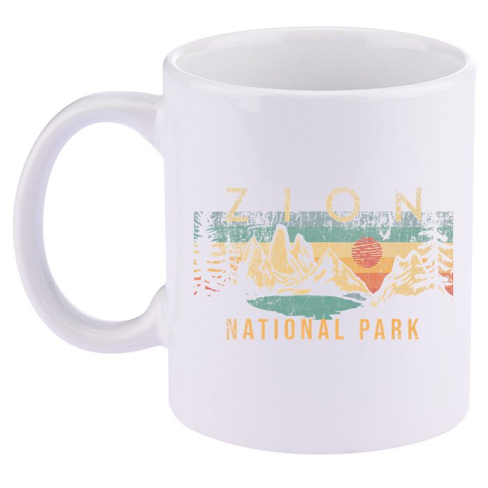 Zion National Park 11oz C Handle Ceramic Mug