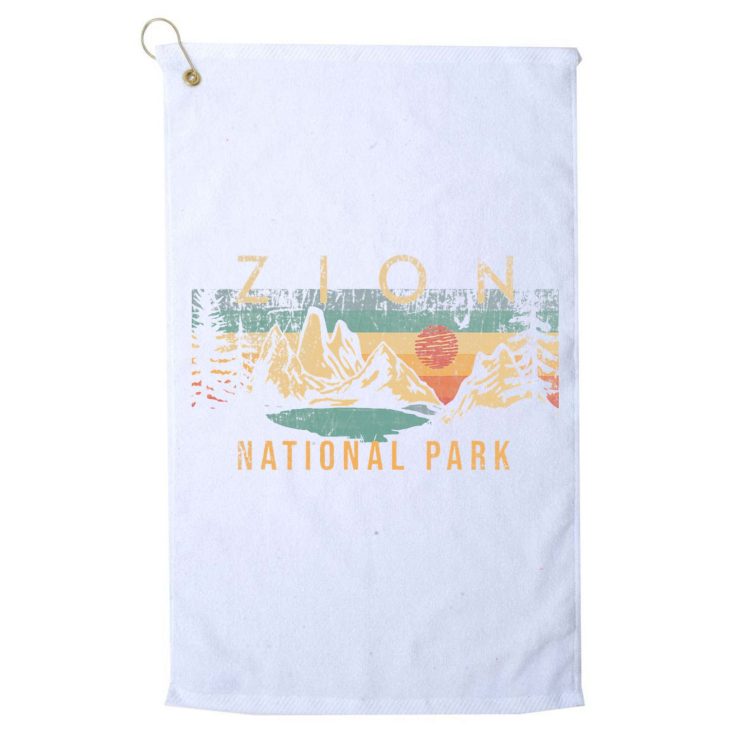 Zion National Park Golf Towel