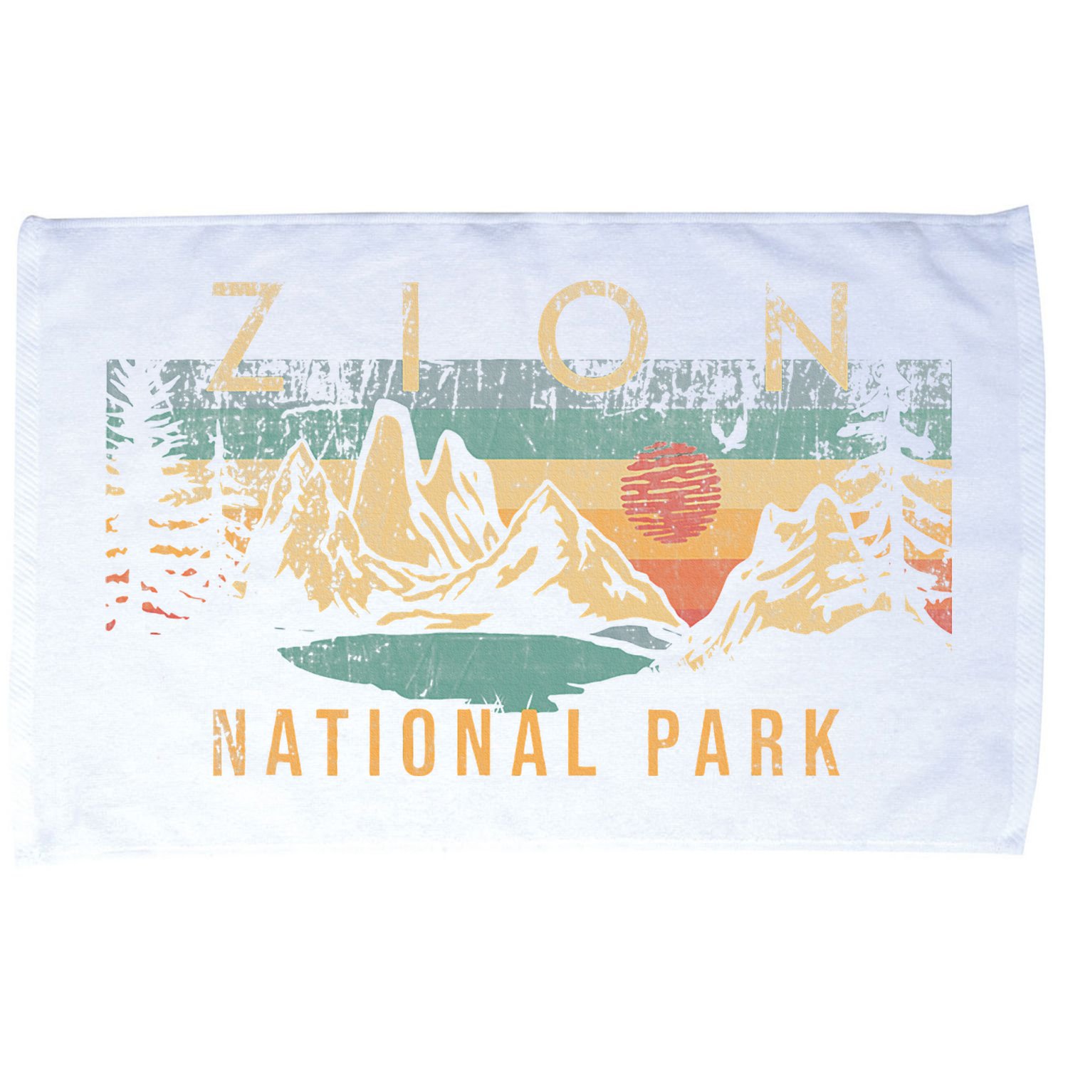 Zion National Park Microfiber Hand Towel