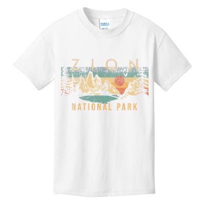 Zion National Park Kids T-Shirt