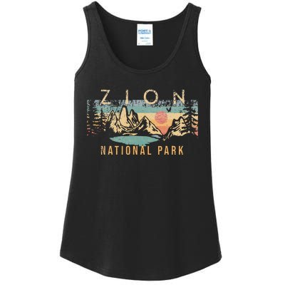 Zion National Park Ladies Essential Tank