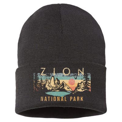 Zion National Park Sustainable Knit Beanie