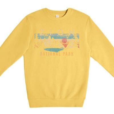 Zion National Park Premium Crewneck Sweatshirt