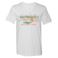 Zion National Park V-Neck T-Shirt