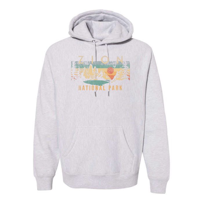 Zion National Park Premium Hoodie