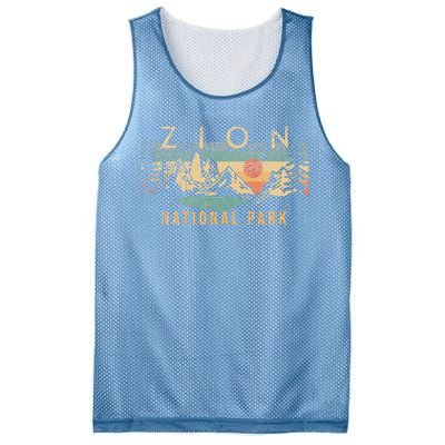 Zion National Park Mesh Reversible Basketball Jersey Tank