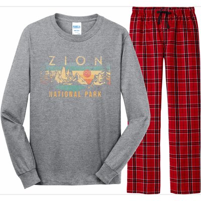 Zion National Park Long Sleeve Pajama Set