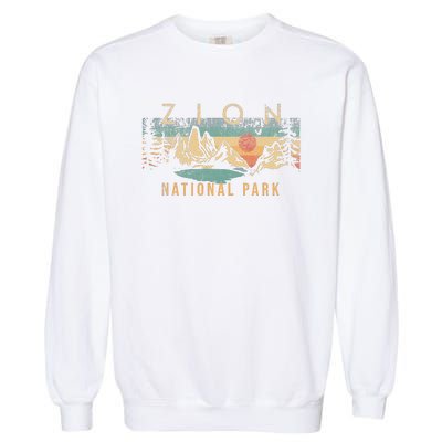 Zion National Park Garment-Dyed Sweatshirt