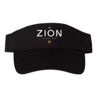 Zion National Park Utah Retro Vintage Valucap Bio-Washed Visor