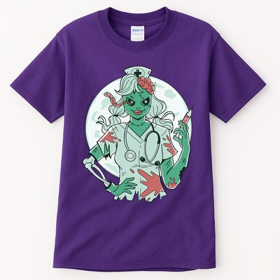 Zombie Nurse Spooky Halloween Tall T-Shirt