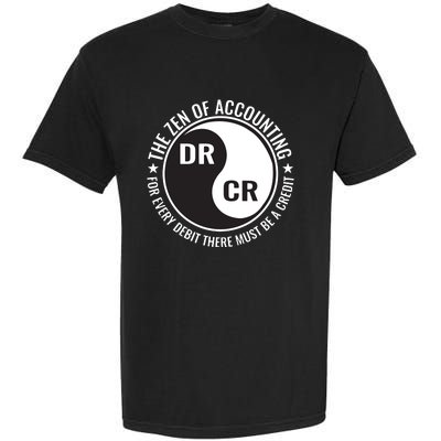 Zen Of Accounting Major Degree Accountant Gift CPA Garment-Dyed Heavyweight T-Shirt