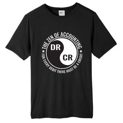 Zen Of Accounting Major Degree Accountant Gift CPA Tall Fusion ChromaSoft Performance T-Shirt