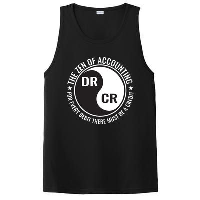 Zen Of Accounting Major Degree Accountant Gift CPA PosiCharge Competitor Tank