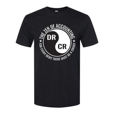 Zen Of Accounting Major Degree Accountant Gift CPA Softstyle CVC T-Shirt