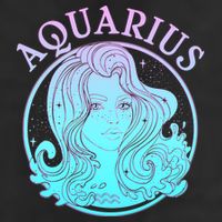 Zodiac Aquarius Lady Adult Drive Performance Visor