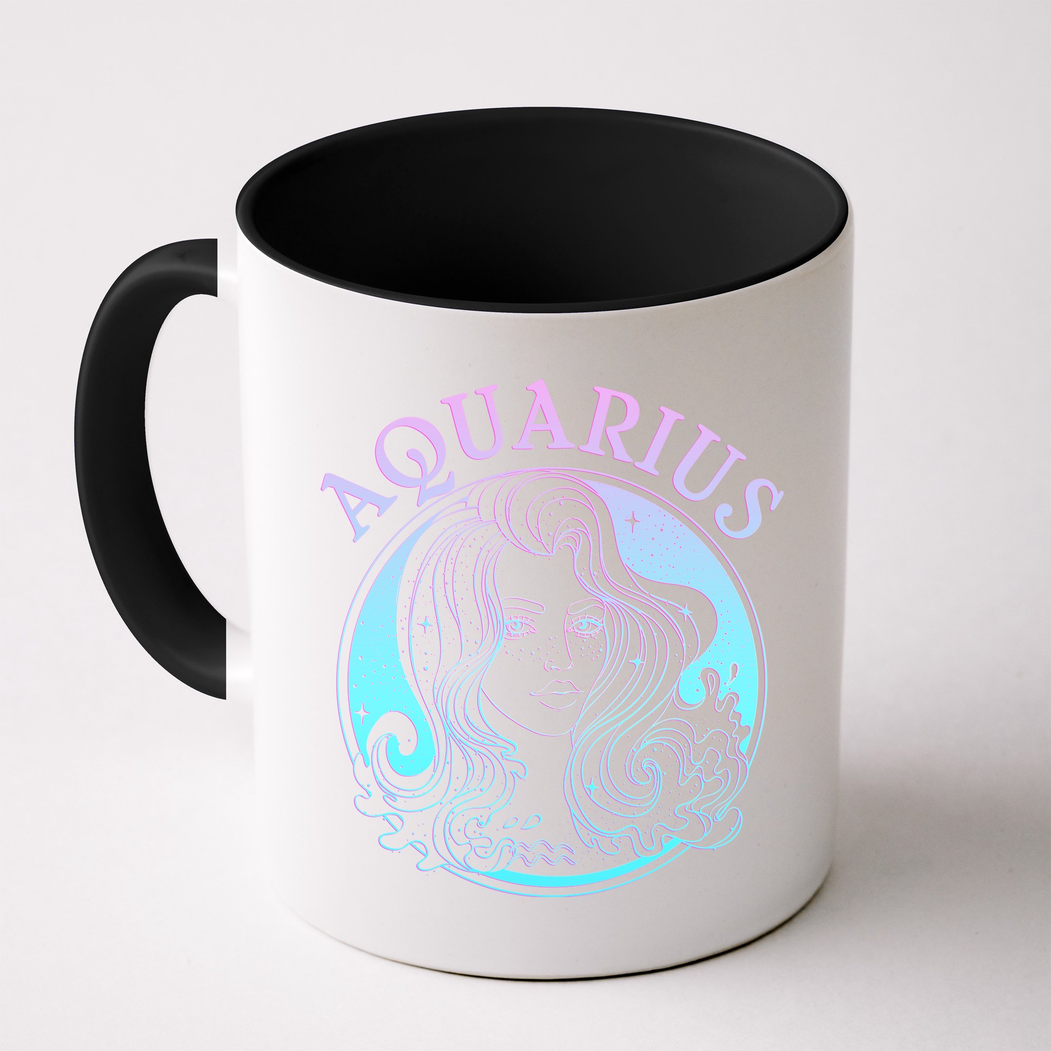 Zodiac Aquarius Lady Mug
